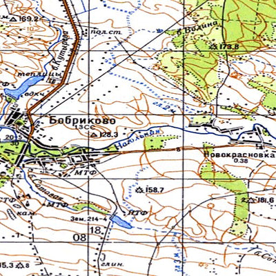 Avenza Systems Inc. Soviet Genshtab - l37-007--(1982) - Ukraine digital map