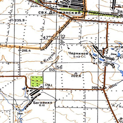 Avenza Systems Inc. Soviet Genshtab - l37-008--(1982) - Ukraine digital map