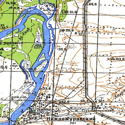 Avenza Systems Inc. Soviet Genshtab - l37-011 - Russia digital map
