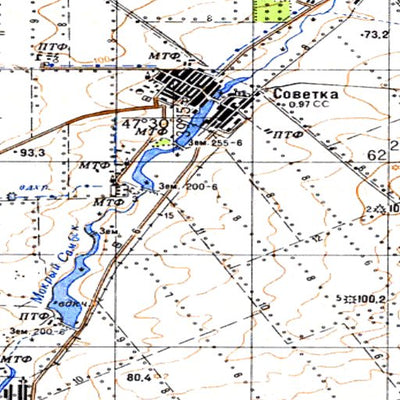 Avenza Systems Inc. Soviet Genshtab - l37-019 - Russia digital map