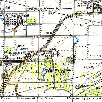 Avenza Systems Inc. Soviet Genshtab - l37-020 - Russia digital map