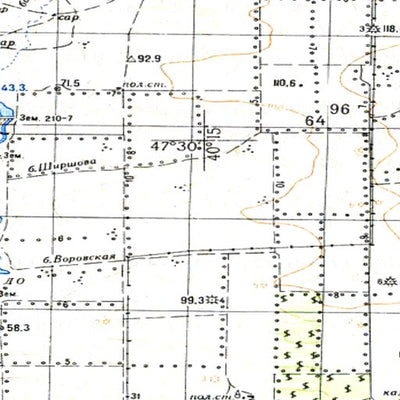 Avenza Systems Inc. Soviet Genshtab - l37-021 - Russia digital map