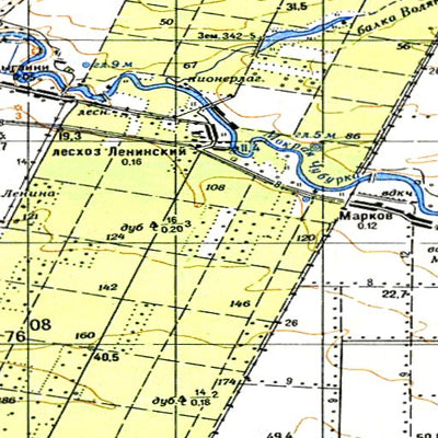 Avenza Systems Inc. Soviet Genshtab - l37-043 - Russia digital map