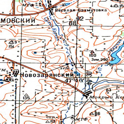Avenza Systems Inc. Soviet Genshtab - l37-05-1 - Russia digital map