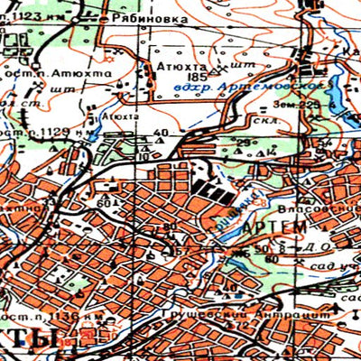 Avenza Systems Inc. Soviet Genshtab - l37-05-1 - Russia digital map