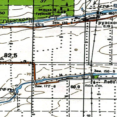 Avenza Systems Inc. Soviet Genshtab - l37-057--(1989) - Russia digital map