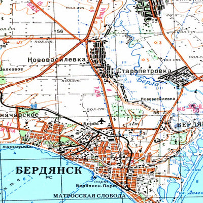 Avenza Systems Inc. Soviet Genshtab - l37-07--(1981) - Ukraine digital map