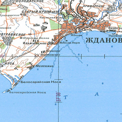 Avenza Systems Inc. Soviet Genshtab - l37-1--(1986) - Ukraine digital map