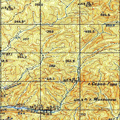 Avenza Systems Inc. Soviet Genshtab - l37-138 - Russia digital map