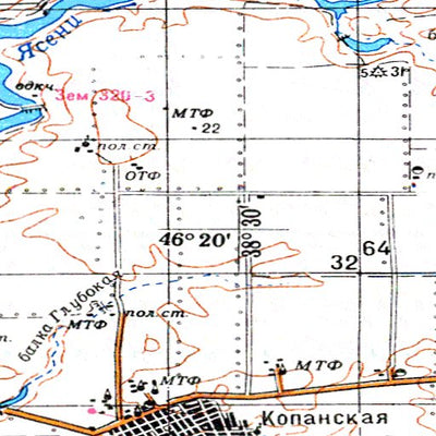 Avenza Systems Inc. Soviet Genshtab - l37-15 - Russia digital map