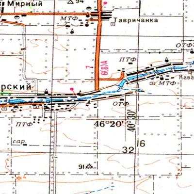 Avenza Systems Inc. Soviet Genshtab - l37-17 - Russia digital map