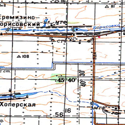Avenza Systems Inc. Soviet Genshtab - l37-23 - Russia digital map