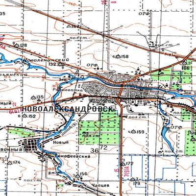 Avenza Systems Inc. Soviet Genshtab - l37-24-1 - Russia digital map