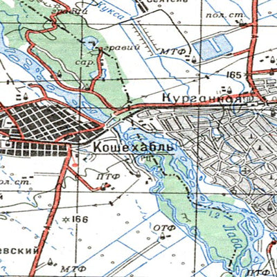 Avenza Systems Inc. Soviet Genshtab - l37-29 - Russia digital map