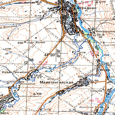 Avenza Systems Inc. Soviet Genshtab - l37-36-1 - Russia digital map
