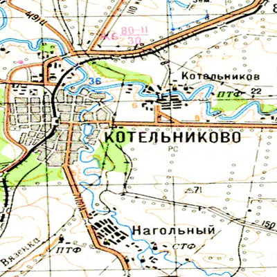 Avenza Systems Inc. Soviet Genshtab - l38-02 - Russia digital map