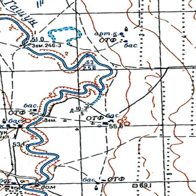 Avenza Systems Inc. Soviet Genshtab - l38-027 - Russia digital map