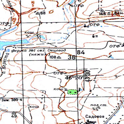Avenza Systems Inc. Soviet Genshtab - l38-14 - Russia digital map