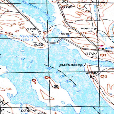 Avenza Systems Inc. Soviet Genshtab - l38-14 - Russia digital map
