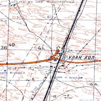 Avenza Systems Inc. Soviet Genshtab - l38-23 - Russia digital map