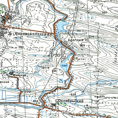 Avenza Systems Inc. Soviet Genshtab - l38-31 - Russia digital map
