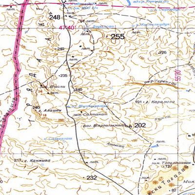 Avenza Systems Inc. Soviet Genshtab - l40-1--(2003) - Kazakhstan digital map