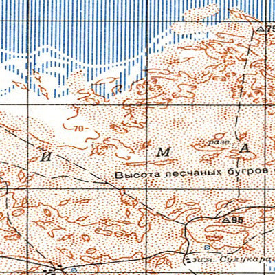 Avenza Systems Inc. Soviet Genshtab - l40-22 - Uzbekistan digital map