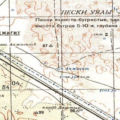 Avenza Systems Inc. Soviet Genshtab - l40-26 - Uzbekistan digital map