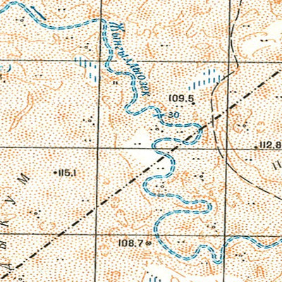 Avenza Systems Inc. Soviet Genshtab - l41-009 - Kazakhstan digital map