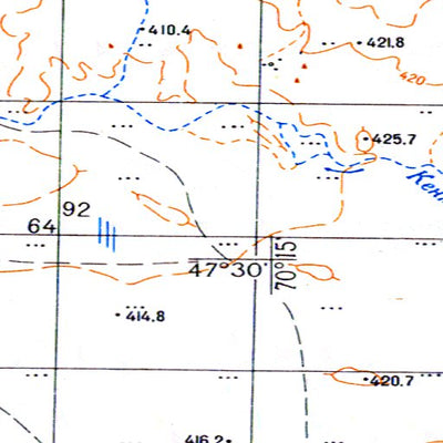 Avenza Systems Inc. Soviet Genshtab - l42-021 - Kazakhstan digital map