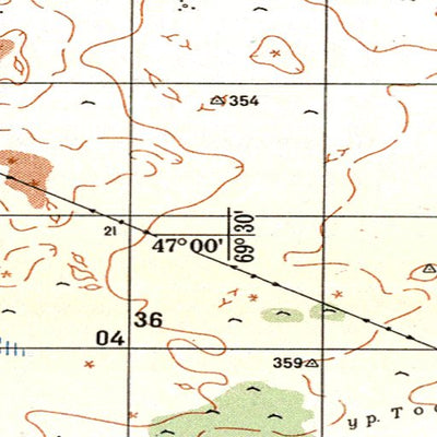 Avenza Systems Inc. Soviet Genshtab - l42-10 - Kazakhstan digital map