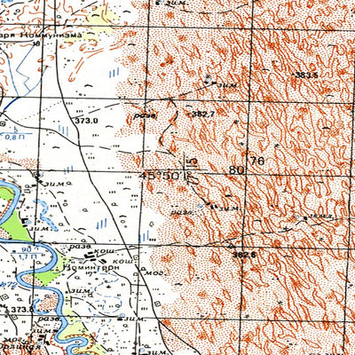 Avenza Systems Inc. Soviet Genshtab - l43-083 - Kazakhstan digital map