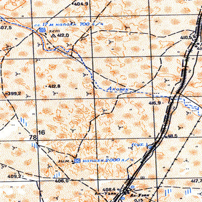 Avenza Systems Inc. Soviet Genshtab - l44-074 - Kazakhstan digital map