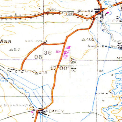 Avenza Systems Inc. Soviet Genshtab - l44-10 - Kazakhstan digital map
