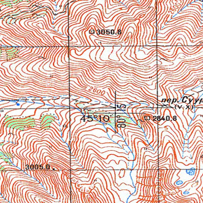 Avenza Systems Inc. Soviet Genshtab - l44-101 - Kazakhstan digital map