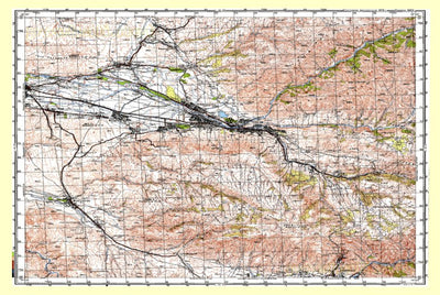Avenza Systems Inc. Soviet Genshtab - l44-110--(1983) - Kazakhstan digital map