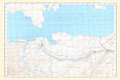 Avenza Systems Inc. Soviet Genshtab - l44-13--(1990) - Kazakhstan digital map