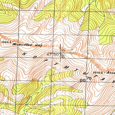 Avenza Systems Inc. Soviet Genshtab - l45-011 - Mongolia digital map