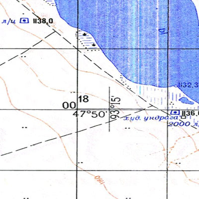 Avenza Systems Inc. Soviet Genshtab - l46-007 - Mongolia digital map