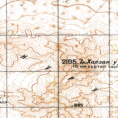 Avenza Systems Inc. Soviet Genshtab - l46-090 - Mongolia digital map