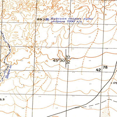 Avenza Systems Inc. Soviet Genshtab - l46-095 - Mongolia digital map