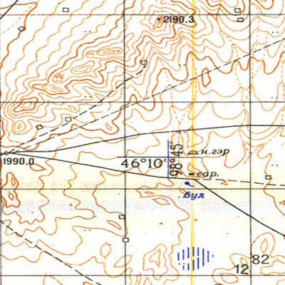 Avenza Systems Inc. Soviet Genshtab - l47-066 - Mongolia digital map