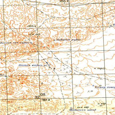 Avenza Systems Inc. Soviet Genshtab - l49-122 - Mongolia digital map
