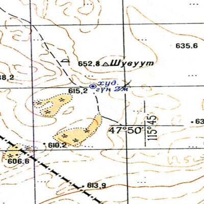 Avenza Systems Inc. Soviet Genshtab - l50-004 - Mongolia digital map