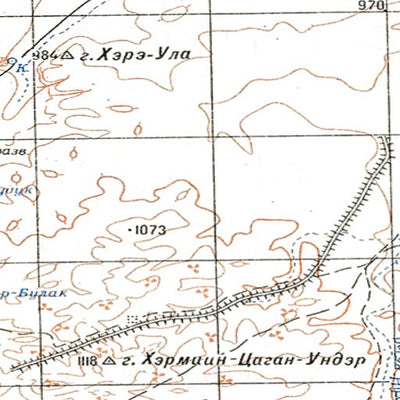 Avenza Systems Inc. Soviet Genshtab - l50-14 - Mongolia digital map