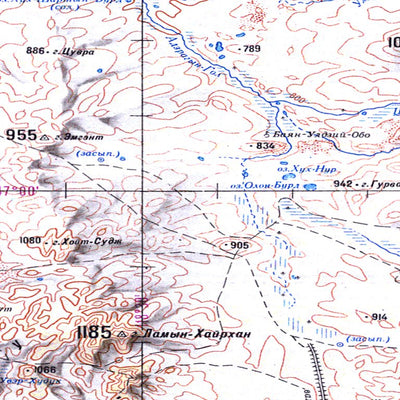 Avenza Systems Inc. Soviet Genshtab - l50-2 - Mongolia digital map
