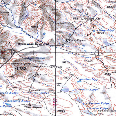 Avenza Systems Inc. Soviet Genshtab - l50-3 - Mongolia digital map