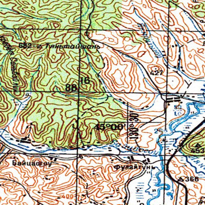 Avenza Systems Inc. Soviet Genshtab - l52-29 - Russia digital map