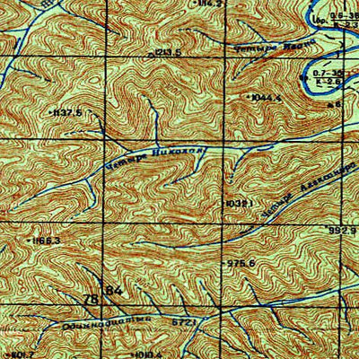Avenza Systems Inc. Soviet Genshtab - l53-081 - Russia digital map
