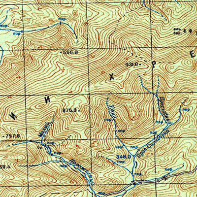 Avenza Systems Inc. Soviet Genshtab - l53-123 - Russia digital map